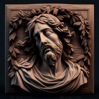 3D model st jesus (STL)